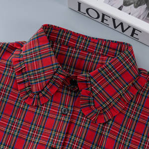 Chemise rouge à col blanc en perles de mode pour homme, col en pierre naturelle, faux col, t-<span class=keywords><strong>shirt</strong></span> pour homme, col pastoral clérical, veste pour homme - Product Image 3