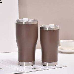 Vaso Térmico Curvo de 30oz/40oz, Acero Inoxidable, Aislamiento al Vacío de Doble Pared, con Tapa y Diseño Degradado - Product Image 3