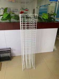 30 khe cắm dây kim loại sổ lưu niệm giấy <span class=keywords><strong>Rack</strong></span> hiển thị cho Gói GiấY ĐứNg trong Cửa hàng Hoa - Product Image 3