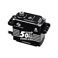 Flashhobby Cls3850med 50KG 0.11Seg. Motor Digital Sin Núcleo de Alto Torque con Engranajes Metálicos, Programable IP67 para Coche o Robot