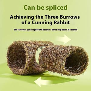 Venta al por mayor de material de pasto natural resistente a la masticación y la dentición <span class=keywords><strong>Casa</strong></span> de conejo - Product Image 2