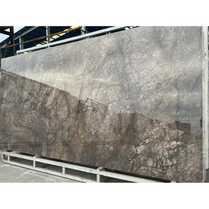 Danh Sách Mới quý ông Nâu đánh bóng 1600 gốm lớn * 3200*12mm đá thiêu kết cho quầy bar - Product Image 1