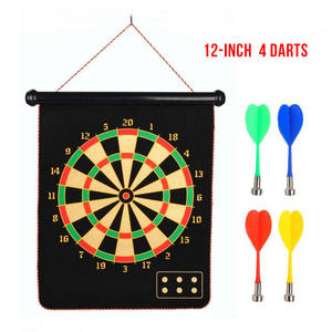 <span class=keywords><strong>Jeu</strong></span> <span class=keywords><strong>de</strong></span> fléchettes à flocage Double face Offre Spéciale 12/15/17 pouces, combinaison avec plaque <span class=keywords><strong>de</strong></span> fléchettes magnétique, <span class=keywords><strong>jeu</strong></span> <span class=keywords><strong>de</strong></span> sécurité - Product Image 3