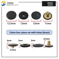 Kancing Magnetik Kuat Tak Terlihat Tersembunyi Grosir Aksesoris Tas Pakaian Logam Cina