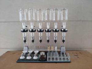 Best Selling High Efficiency Small Semi-automatic Perfume Filling Machine Perfume <b>Bar</b> 12 Heads 200ml Perfume Vending Machine - Product Image 2
