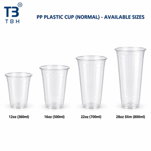 แก้ว PP ใส A700 แก้วพลาสติกใส PP สำหรับเครื่องดื่มเย็น ชาเย็น น้ำผลไม้ กาแฟ แก้วแบบนำกลับบ้าน โรงแรม บุฟเฟ่ต์ รับผลิตแบบ OEM ODM - Product Image 2