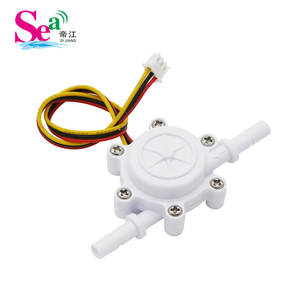 Sensor de Flujo de Efecto Hall Miniatura para Agua, Conexión Rápida de 2 Puntos, para Cafetera y Dispensador de Agua con Interfaz Pagoda - Product Image 4