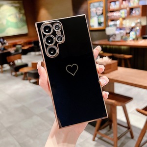 Funda de teléfono con corazón de amor galvanizado 6D, para Samsung Galaxy S22 Plus <span class=keywords><strong>Ultra</strong></span> S20 FE A13 <span class=keywords><strong>A33</strong></span> A53 5G - Product Image 6