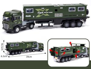 Nuevo Camión de Juguete de Aleación, Coche de Metal Fundido a Presión con Fricción, con Luz y Sonido, Modelo de Vehículo de Contenedor Grande para Niños, el Mejor Regalo - Product Image 3