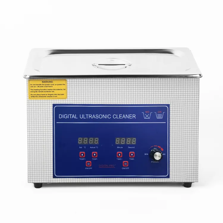 4L New Industrial Ultrasonic Cleaner High-Efficiency Home Use Plastic Cleaners with Engine Motor & PLC Electric Fuelled