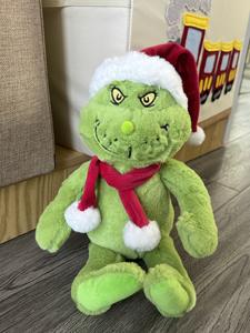 Sublimación <span class=keywords><strong>Grinch</strong></span> Dolls 35cm <span class=keywords><strong>Grinch</strong></span> juguete de peluche decoración de Navidad Adornos Navidenos <span class=keywords><strong>Grinch</strong></span> muñeco de peluche nuevo monstruo verde suave - Product Image 2