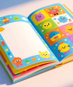 Livres <span class=keywords><strong>de</strong></span> coloriage personnalisés pour enfants, couverture souple à liaison parfaite, service d'impression <span class=keywords><strong>de</strong></span> livres <span class=keywords><strong>de</strong></span> coloriage Kawaii Toddler Crayon - Product Image 6