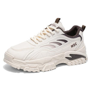 Zapatillas Deportivas para Hombre WDC, Blancas, de Malla, de Caña Baja y Tacón Medio, Estilo Casual - Product Image 5