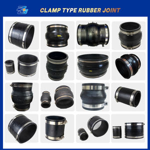 Pipeline d'accouplement résistant aux acides Joint <span class=keywords><strong>de</strong></span> dilatation en caoutchouc à pince sphérique <span class=keywords><strong>de</strong></span> 6 pouces pour le passage <span class=keywords><strong>de</strong></span> l'eau - Product Image 3
