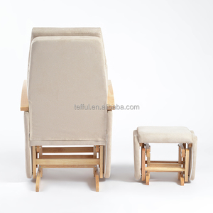 Sillón de lactancia tapizado para sala de estar, silla mecedora para lactancia - Product Image 5