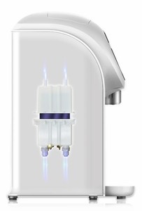 Ioniseur d'<span class=keywords><strong>eau</strong></span> alcaline à hydrogène 5 plaques de troisième génération avec 3 filtres, sortie <span class=keywords><strong>eau</strong></span> chaude et tiède, lavage automatique à l'acide, commande vocale, CE, OEM - Product Image 2