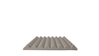 Panneaux acoustiques écologiques en polyuréthane pyramidale professionnels de 12 pièces pour l'insonorisation des bureaux, des salles de karaoké et des studios, pour l'absorption acoustique