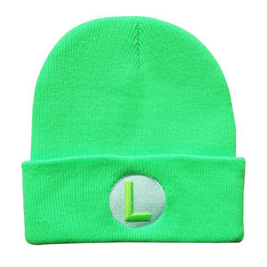 <span class=keywords><strong>Gorro</strong></span> <span class=keywords><strong>de</strong></span> Punto Acrílico con Bordado Jacquard <span class=keywords><strong>de</strong></span> Anime y Manga, Diseño <span class=keywords><strong>de</strong></span> <span class=keywords><strong>Mario</strong></span>, para Hombres Adultos - Product Image 5