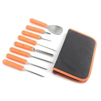 Nieuwe Pompoensnijset Met Stencils Pompoensnijgereedschap Voor Decoratie
