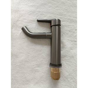 Robinet de lavabo monocommande à poser sur le plan, avec cartouche céramique, en laiton, pour lavabo de salle de bain - Product Image 3