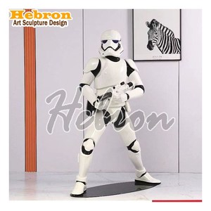 Figuras de <span class=keywords><strong>Stormtrooper</strong></span> Personalizadas a Precio de Fábrica, Escultura 3D de Tamaño Real, Estatua para Año Nuevo y Graduación - Product Image 2