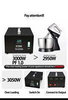 Convertidor de voltaje 10000W transformador Buck y Boost 110V a 220V o 220V a 110V transformador reductor