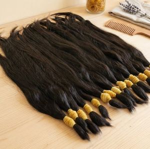 Extensiones de Cabello Humano Virgen de un Solo Donante, Cabello Crudo Vietnamita de Primera Calidad, Se Puede Decolorar a Rubio 613, Sin Caída - Product Image 1