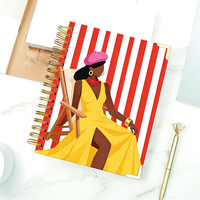 Impression personnalisée Journal de manifestation 2027 Planificateur hebdomadaire mensuel Journal Format A5 pour femme de bureau