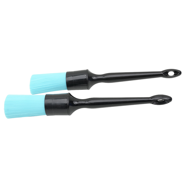 2 PCS Soft Bristle Auto Interior Dust Remove Brush Car Dashboard Wheels Detailing Brush