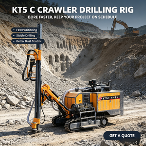 Plataforma de Perforación Integrada sobre Orugas Kaishan para Minería, Perforadora Montada sobre Orugas para Roca Dura, Cantera y Túnel, Venta al por Mayor y Personalización - Product Image 2