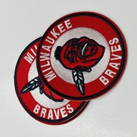 XP-Free Sample Stock Chenille Patches Heat Seal Parches bordados Custom Iron on Hot Melt Adhesive Badge Patch para chaqueta