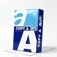Papier de copie A4 70-80g blanc haute luminosité 100% pâte de bois vierge de Shandong pour impression et copie