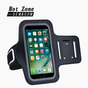 Usine directe léger femmes hommes brassard de <span class=keywords><strong>sport</strong></span> élastique Fitness équipement de course étanche écran tactile téléphone portable PU - Product Image 4