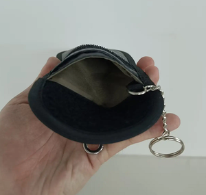 Fashionable Waterproof Carbon Fiber PU Leather <strong>Faraday</strong> <strong>Bag</strong> Keychain Anti-Theft Protective RFID Shielding Durable High Quality - Product Image 3