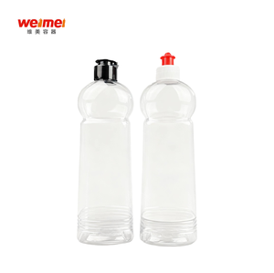Plastik-<span class=keywords><strong>PET</strong></span>-Flasche für Flüssigseife & Handdesinfektionsmittel 500ml mit Schraubverschluss für Küchen-Spülmittel-Verpackung - Product Image 1