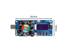 Module d'alimentation USB intelligent à courant constant ZK-F25/35 4/5A/25/35W pour testeur de capacité de batterie