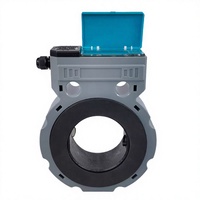 Yheng Digital RS485 Meter Air Irigasi Pertanian DN50-DN150 Sandwich Ultrasonic Flow Meter IP68 OEM
