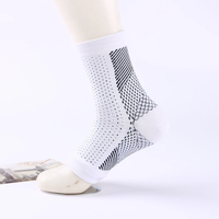 Chaussettes de compression pour femmes, anti-fatigue, antidérapantes, à bout ouvert, pour la course à pied, fasciite plantaire, vente en gros à bas prix
