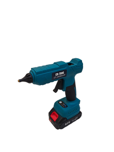 Pistola de pegamento termofusible inalámbrica con batería de litio, boquilla de cobre puro con diámetro interior de 2 mm, 6000 mAh, adecuada para barras de pegamento de 7 mm. - Product Image 3