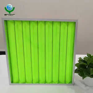 G3 G4 Washable Dust Collector Synthetic Fibre Panel Pleated Air Filter