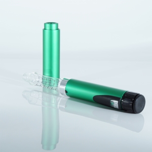 OEM Premium 3ml Cartridge Device Green Metal 60U V2 Reusable Insulin Injection Pen Accurate Dosing for Long-Term <b>Glass</b> <b>Packaging</b> - Product Image 2