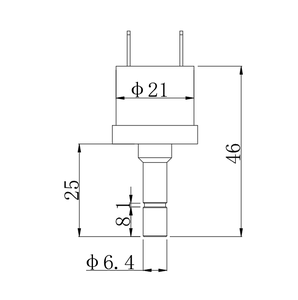 FPS‑2S สวิตช์แรงดันคงที่ 0.02‑1.0MPa SPST‑NO KD6.4 ตัวเรือนสแตนเลสแบบเชื่อมต่อเร็ว 6.35x0.8 ขั้วต่อแบบแท็บ ‑30~65 ℃ - Product Image 5
