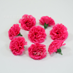 Flores Artificiales de Clavel Dongchen Crafts, 5 cm, Flor de Seda Amarilla, Decoración para Bodas, Decoración para el Hogar - Product Image 3