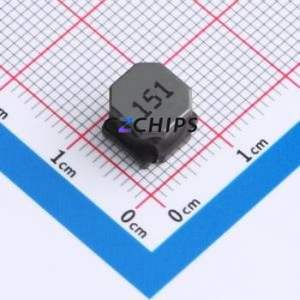 CR8065A-151M ตัวเหนี่ยวนำไฟฟ้าแบบ SMD,8x8 มม. ( ค่าความเหนี่ยวนำ: 150uH )( ความแม่นยำ: 20% กระแสไฟฟ้าที่กำหนด: 1A ) - Product Image 1