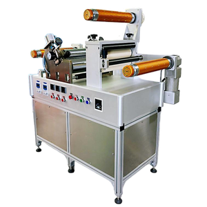 Automatische elektrische hotmeltlijmfolie-coatingmachine voor kruidengelpleisters, rol-tot-rol komma-bladcoater - Product Image 1