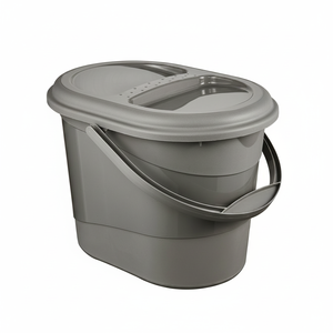 Cestino per rifiuti 37 x 29,5 x 27,5, grigio ecologico - Product Image 2