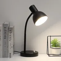 E27 LED lampe de bureau Protection des yeux contrôle tactile métal étude lumière 2700K 5000K réglable pour étudiant dortoir bureau