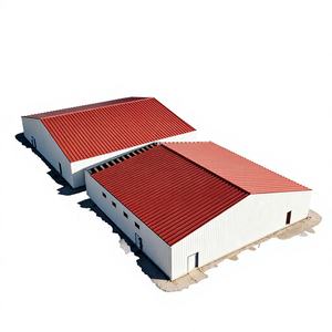 Porte coulissante automatique sur mesure en acier pour la construction en Indonésie, entrepôt métallique à travée libre, atelier sandwich, appartement - Product Image 1