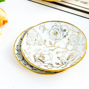 Taza de Café de Cerámica de Diseño Estilo Ins, Taza Retro para Latte, Exquisito Juego de Té para la Tarde, 6 Tazas, 6 Platos - Product Image 5