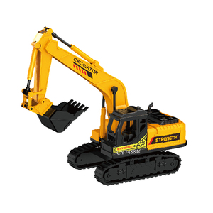 Giao Thông Vận Tải xe với thắp sáng âm nhạc và Kể Chuyện Ma sát đồ chơi với máy xúc đồ chơi kỹ thuật Trailer xe đồ chơi cho trẻ em - Product Image 3